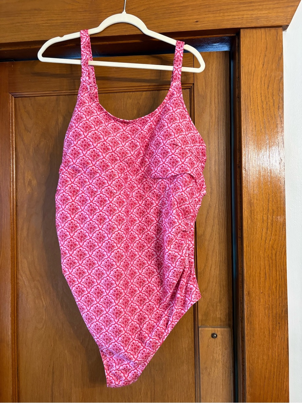 BloomChic Pink Patterned Girls' One-Piece Swimsuit